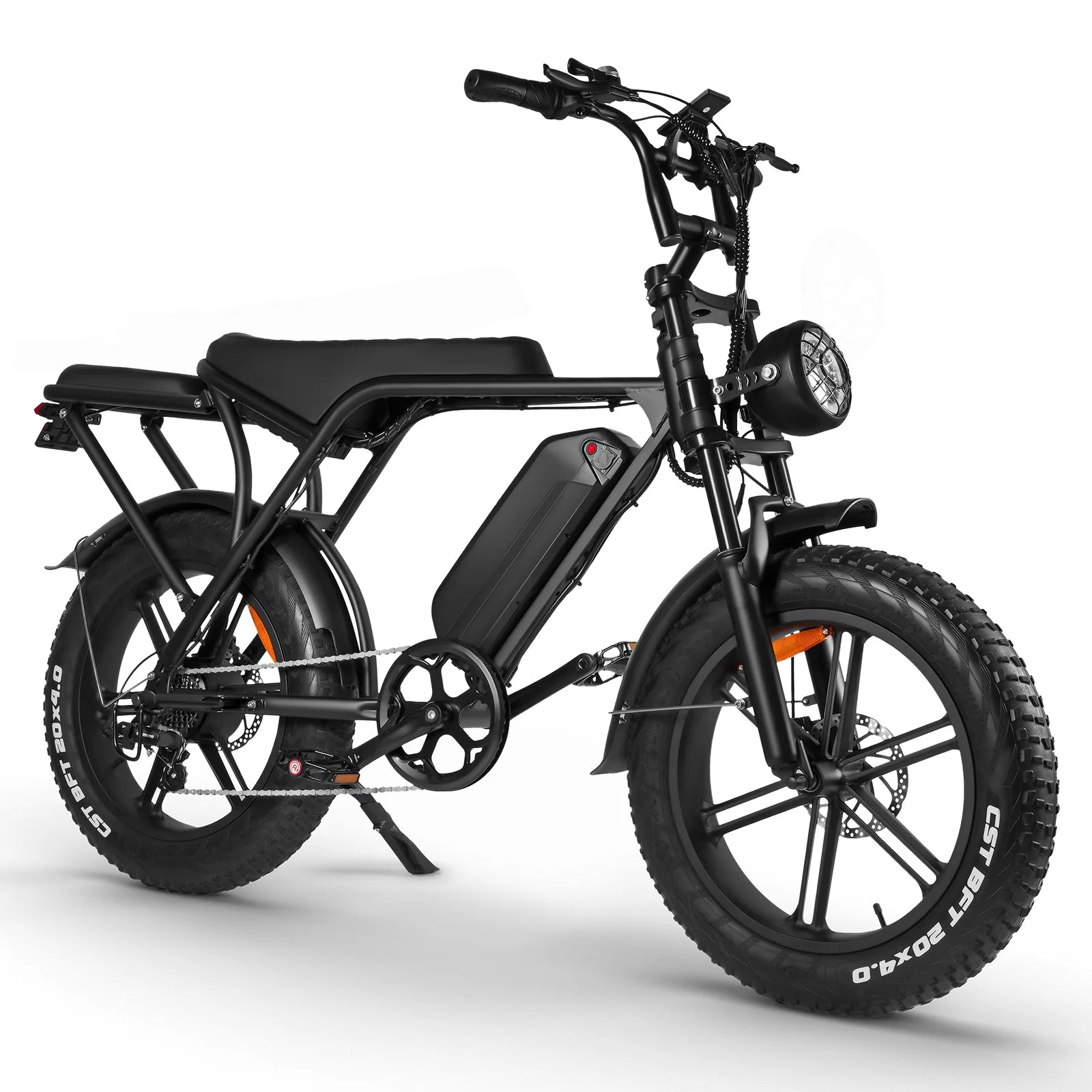 Electric Bike Adults, 20" X 4.0 Fat Tire Ebike with 48V 15Ah Battery, Peak 1000W Electric Bicycles, 31MPH Electric Mountain Bike, Shi-Mano 7 Speed, Ebike for Adults UL2849