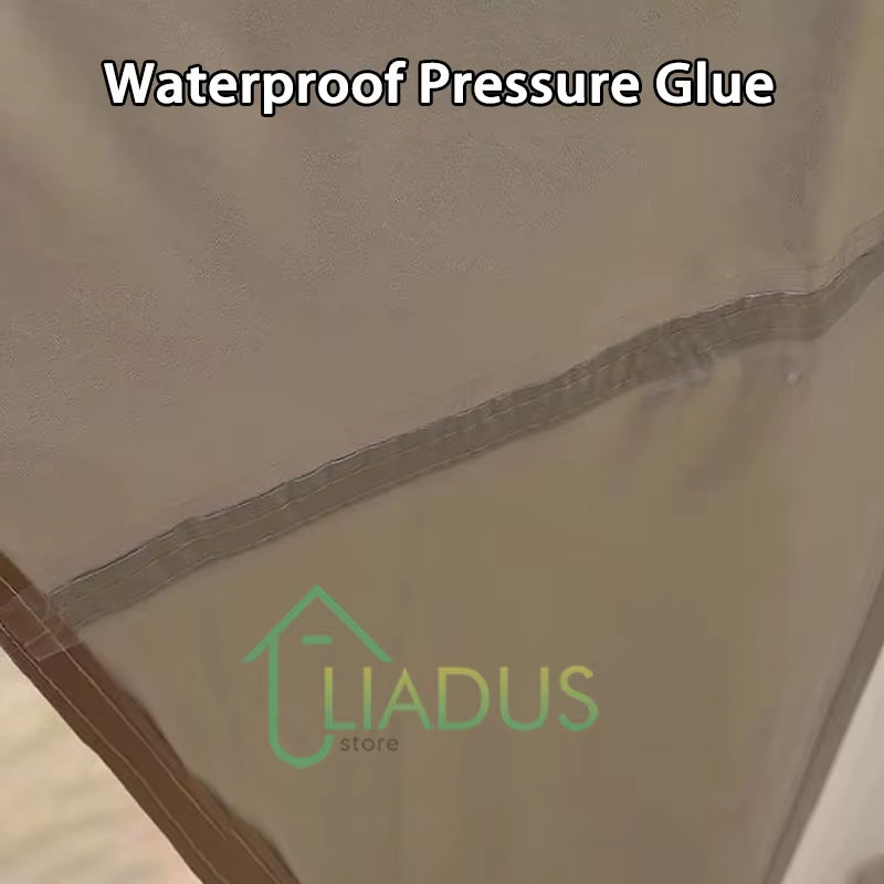 Outdoor Yurt Dome Canopy Oversized Silver Coated UV Protection Waterproof Camping Shelter Outdoor Sun Shade Camping Canopy Tent