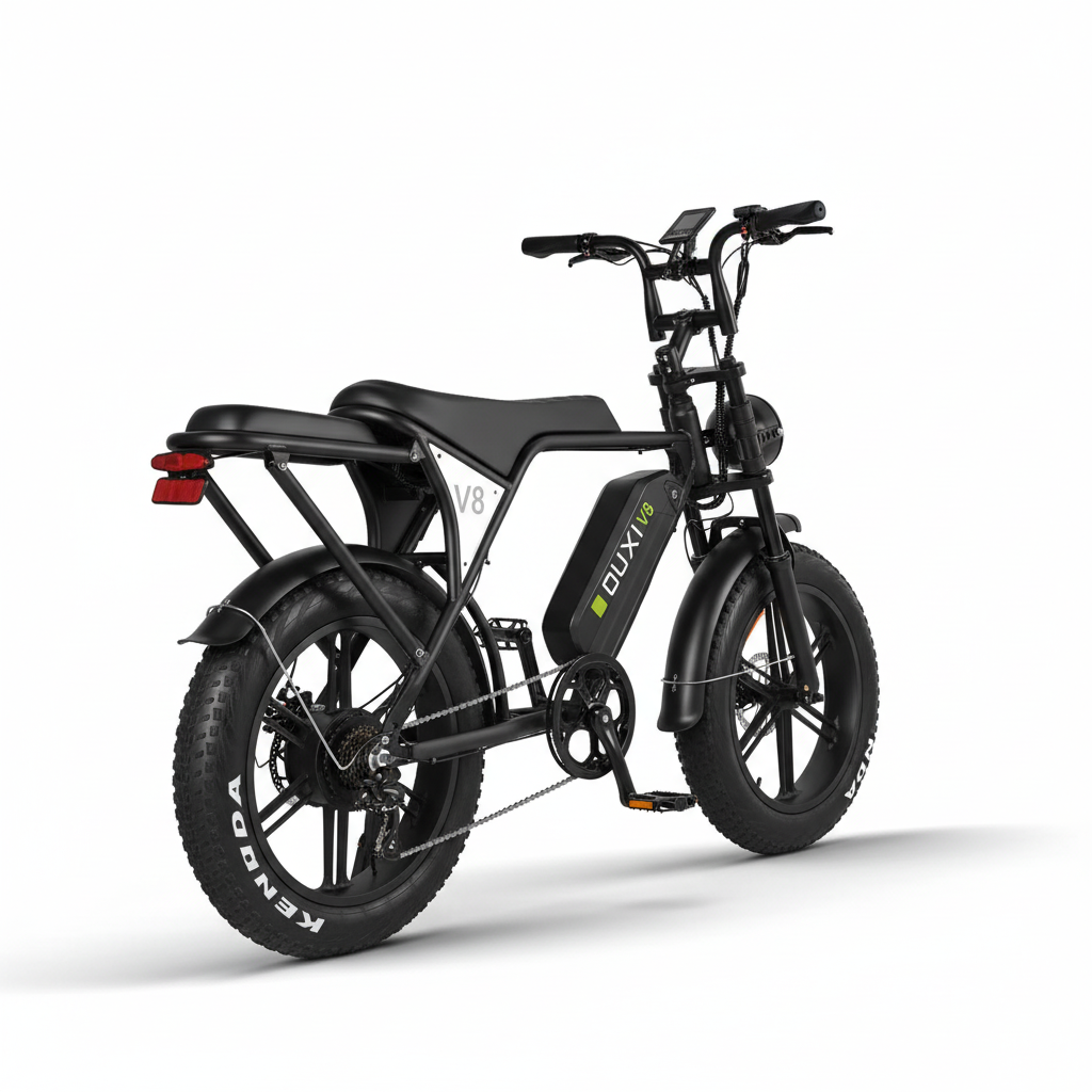 Hipatoo Electric Bike for Adults, 20" Electric Mountain Bike 750W 31MPH, 48V 15Ah Battery, UL2849